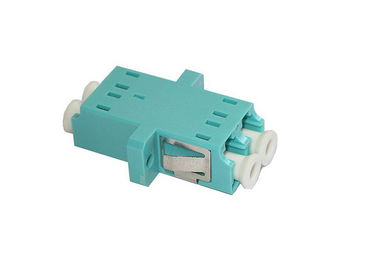 China 10Gb OM3 Duplex SC Footprint LC Fiber Optic Adapter With Flange or Without Flange supplier